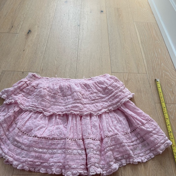 LoveShackFancy pink skirt. Medium. Preloved - Picture 5 of 5
